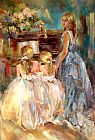 Anna Razumovskaya Canvas Paintings - A Time to Remember